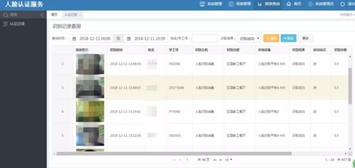 上線三個月，北京語言大學“刷臉”消費收獲點贊無數(shù)(圖8)